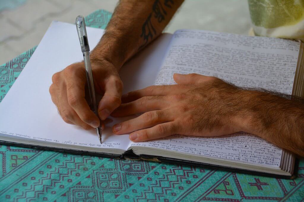 journaling as one of many alternatives to meditation